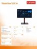 Lenovo Monitor komputerowy 21.5 cala ThinkVision T22i-30 WLED LCD 63B0MAT6EU
